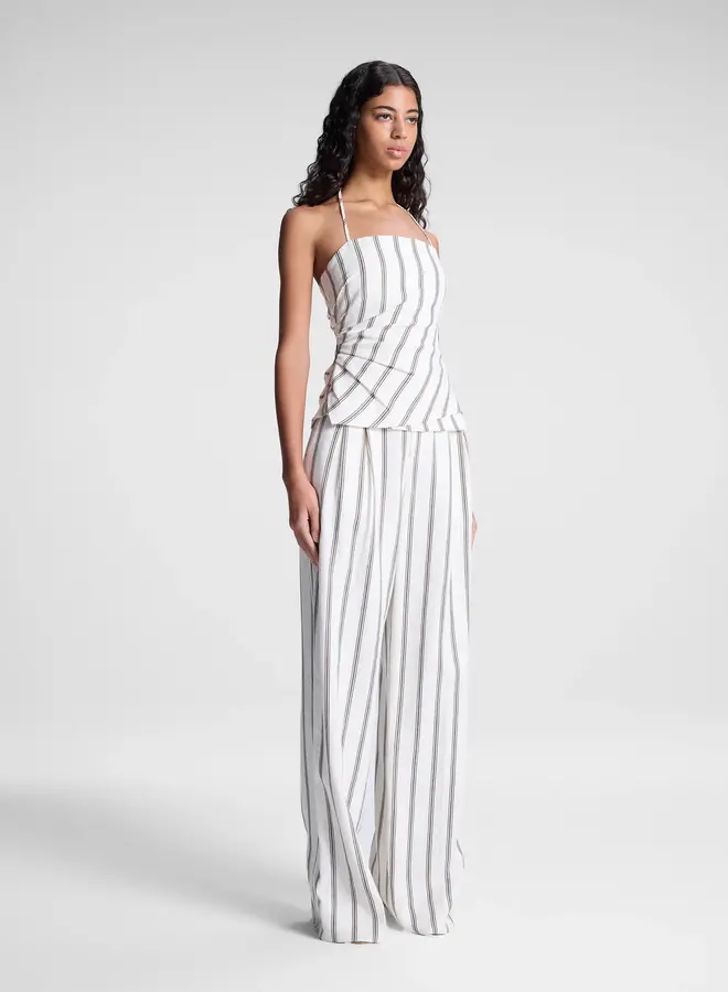 A.L.C.- Charlotte Top- Cream Stripe