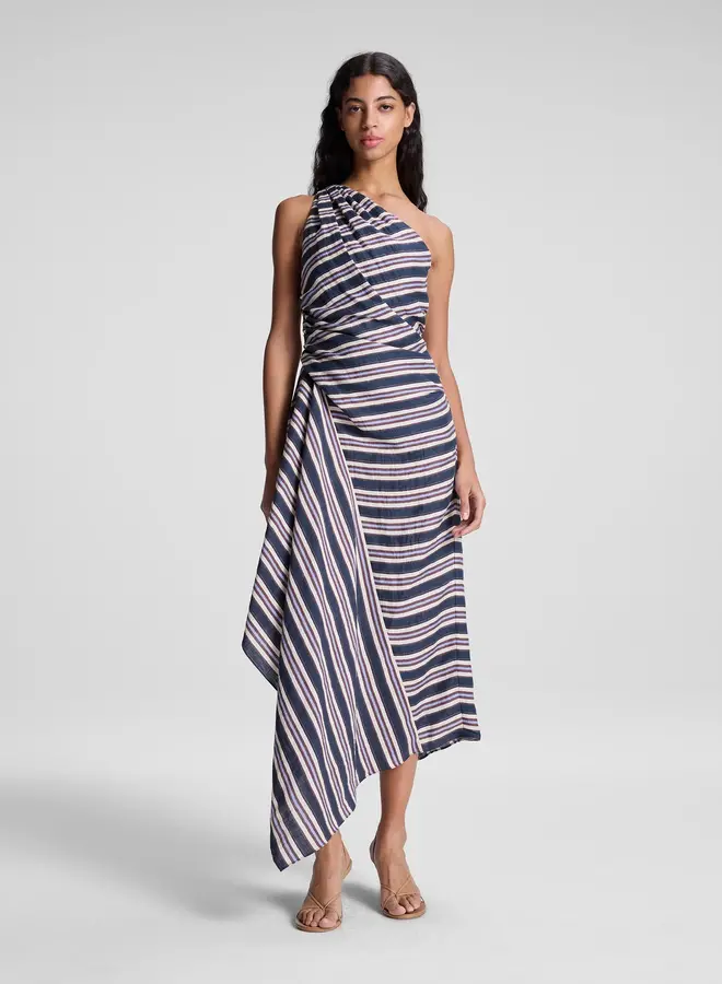 A.L.C.- Lyn Dress- Navy Stripe