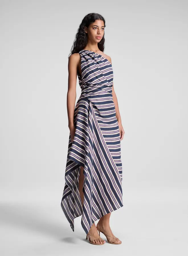 A.L.C.- Lyn Dress- Navy Stripe