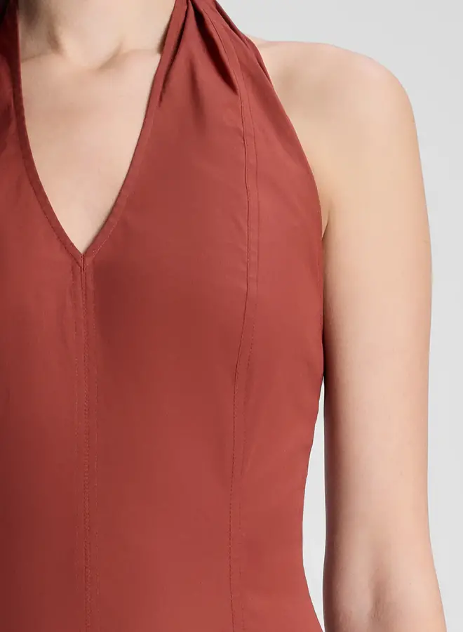 A.L.C.- Nora Dress- Dark Bosco