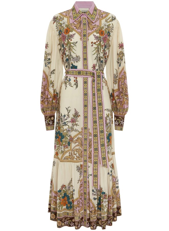 Alemais- Antoinette Shirtdress- Cream
