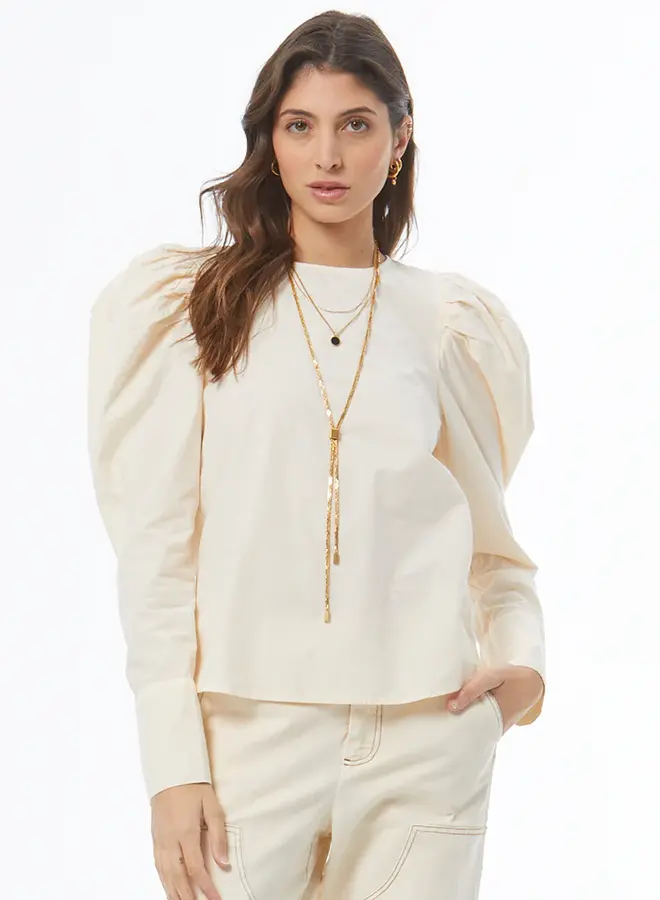 Young Fabulous & Broke- Lavinia Top- Vanilla