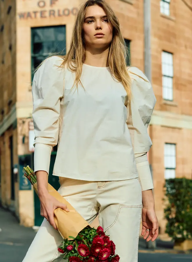 Young Fabulous & Broke- Lavinia Top- Vanilla