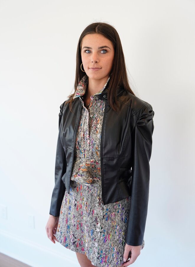 Shug- Uptown Roadster Jacket- Black