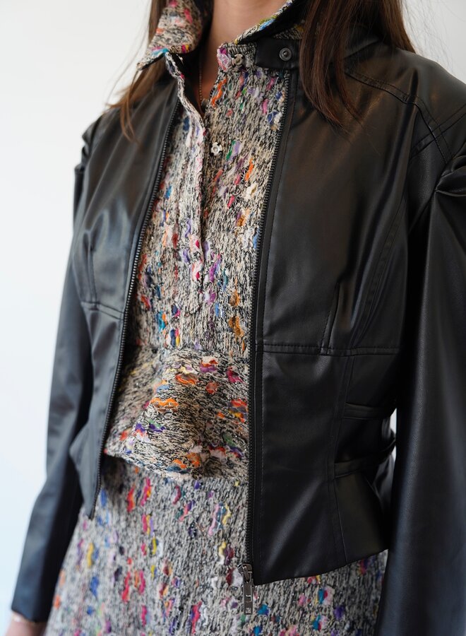 Shug- Uptown Roadster Jacket- Black