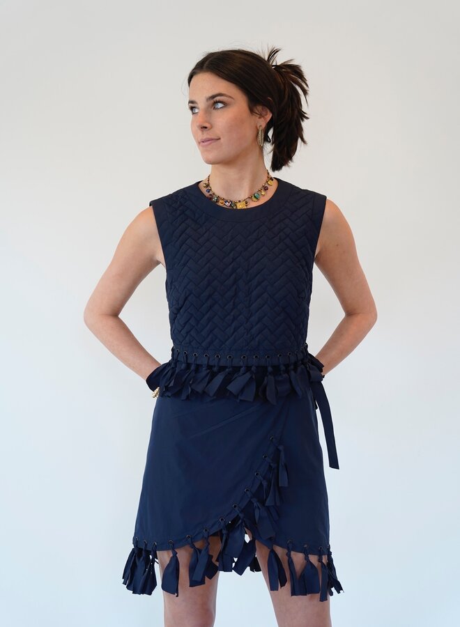 Shug- Alexia Top- Navy