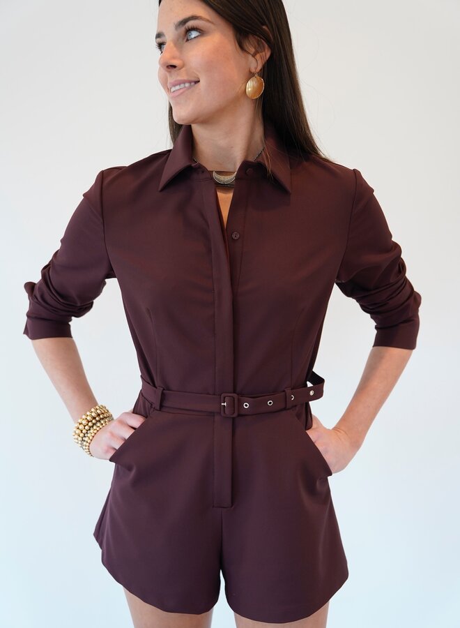 Shug- Brooklyn Romper- Sassafras