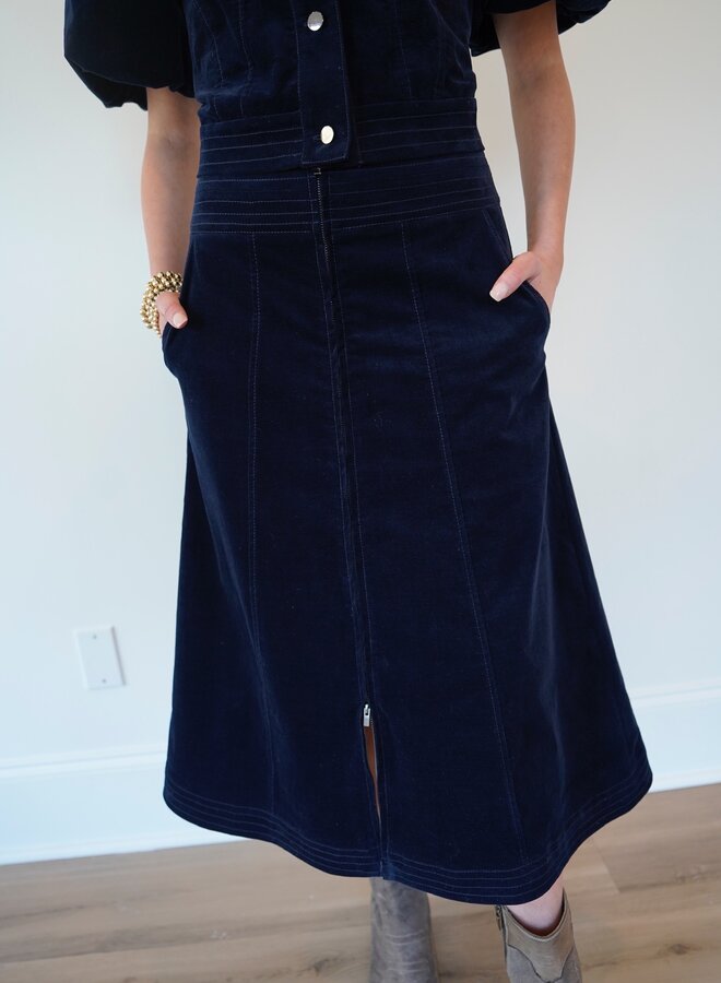 SHUG- Elizabeth Skirt- Navy