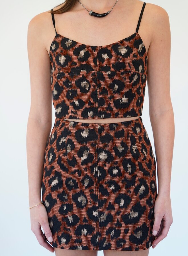 SHUG- Lue Tank- Animal Jacquard