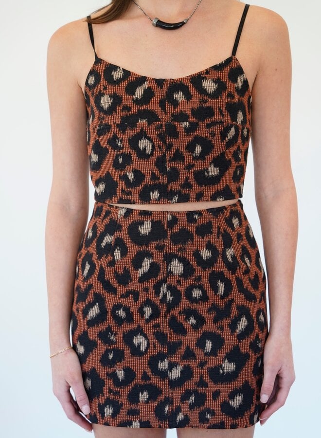SHUG- Lue Tank- Animal Jacquard