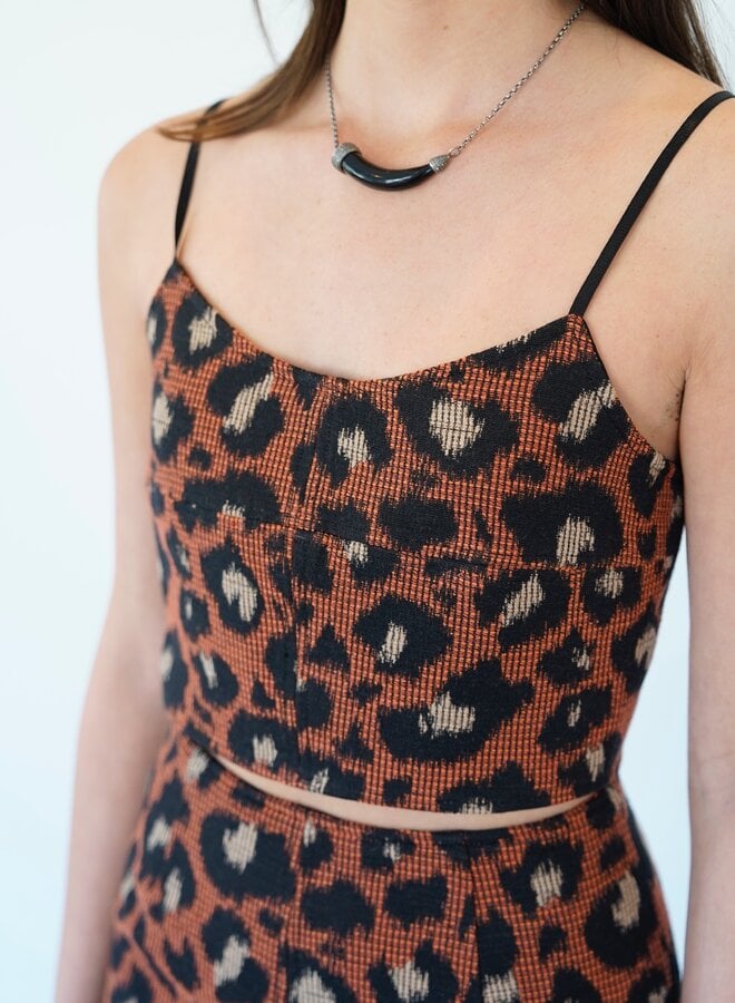 SHUG- Lue Tank- Animal Jacquard