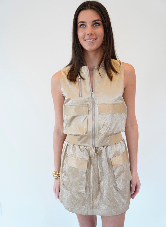SHUG- Luckey Top- New Gold