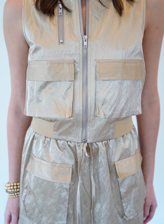 SHUG- Luckey Top- New Gold