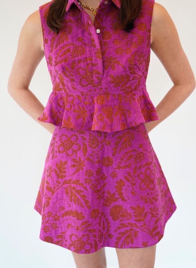 SHUG- Olivia Skirt- Purple Wine