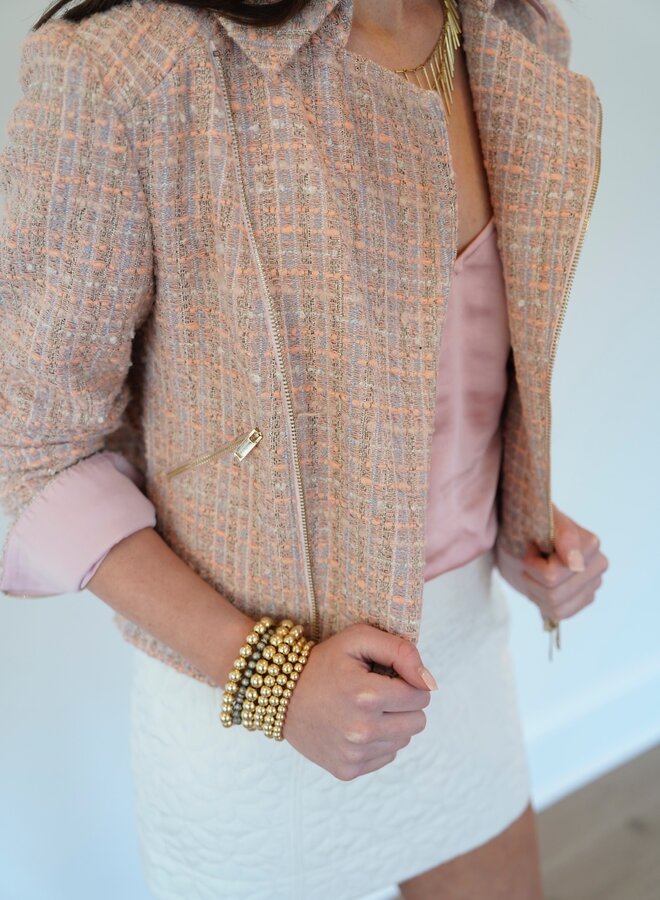 SHUG- Winnie Jacket- Coral Cloud