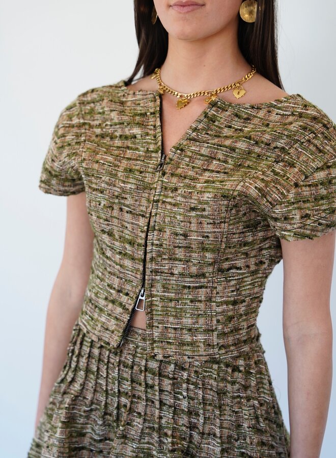 SHUG- Lainey Top- Olive