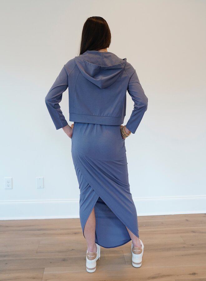 SHUG- Terry Top- Stone Blue