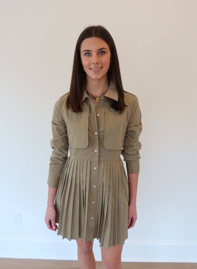 SHUG- Tate Dress- Olive