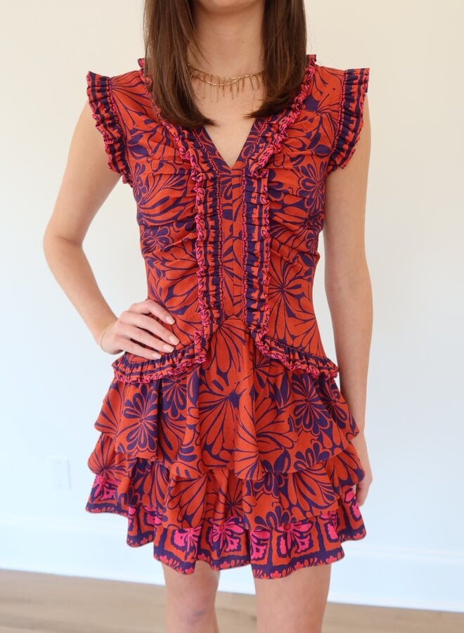 Shug- Kay Kay Dress- Aurora Multi