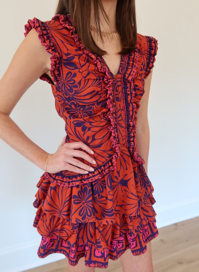 Shug- Kay Kay Dress- Aurora Multi