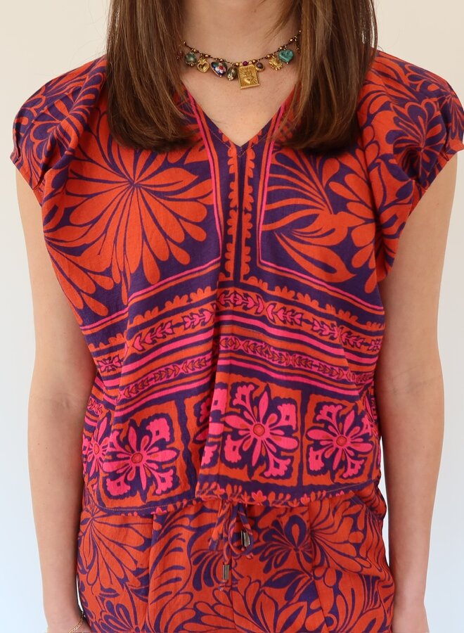 Shug- Maya Top- Aurora Multi