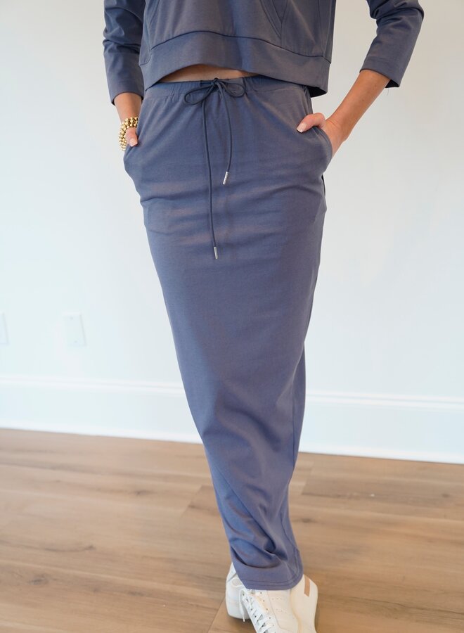 SHUG- Ivy Skirt- Stone Blue