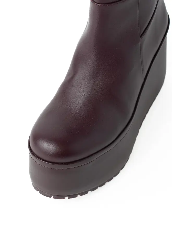 Paloma Barcelo- Barta Track Nappa- Burgundy