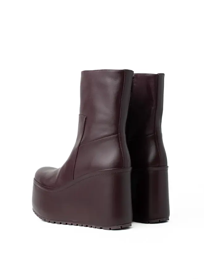 Paloma Barcelo- Barta Track Nappa- Burgundy