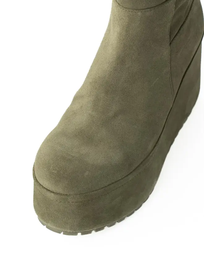 Paloma Barcelo- Barta Track Suede- Khaki