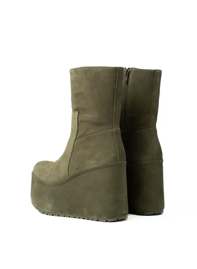 Paloma Barcelo- Barta Track Suede- Khaki