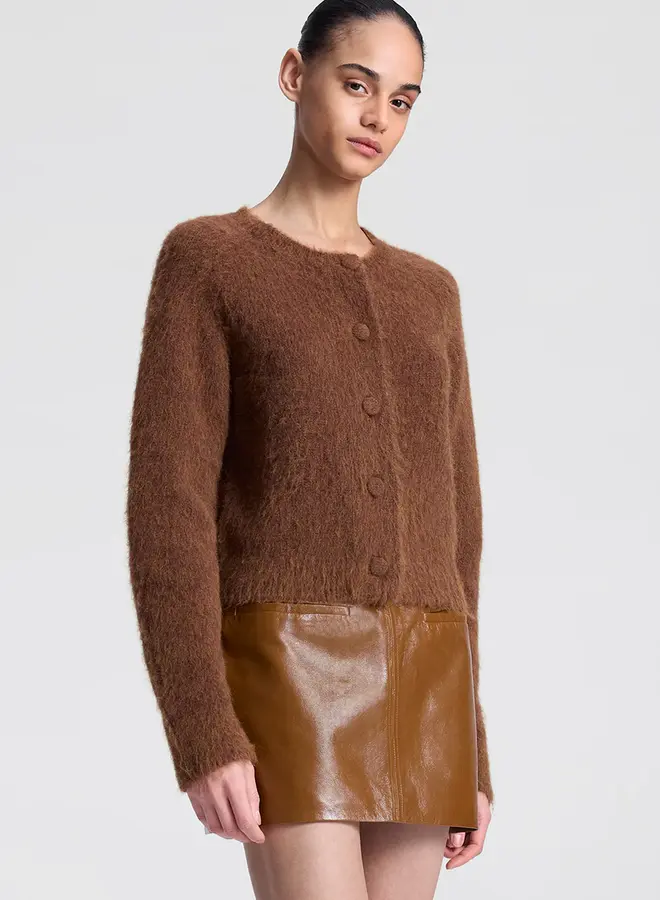 A.L.C.- Cowan Skirt- Saddle