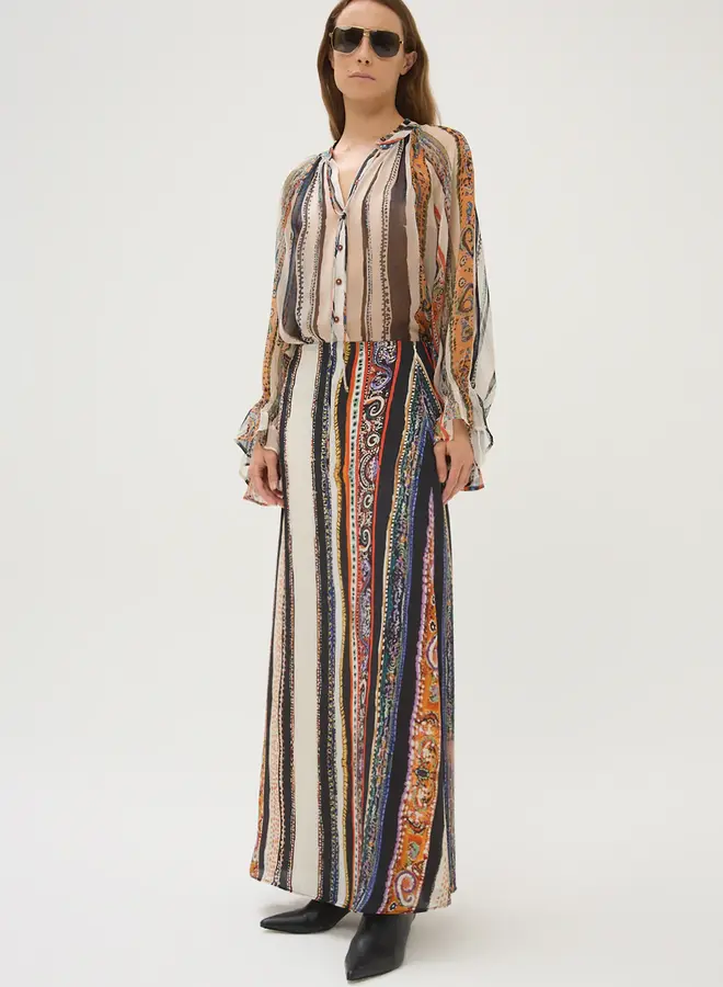 Maria Cher- Lennon Sabrina Long Skirt - Multicolor