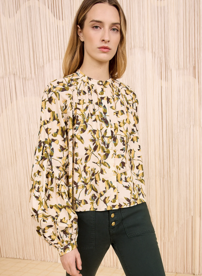 Ulla Johnson- Rowena Long Sleeve Blouse- Lucent