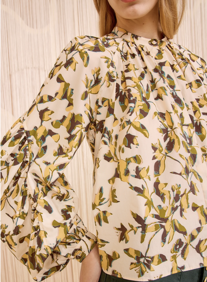 Ulla Johnson- Rowena Long Sleeve Blouse- Lucent