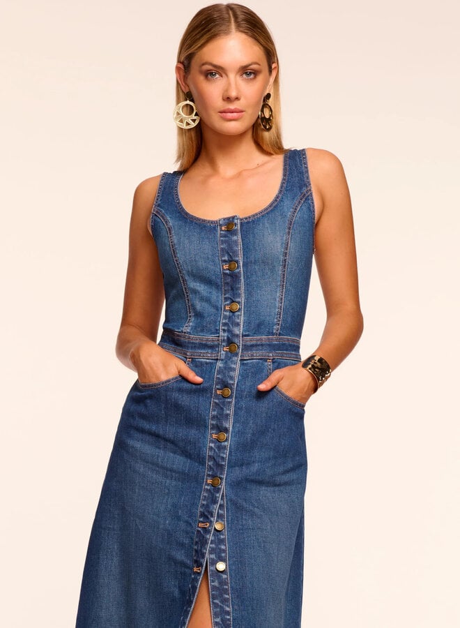 Ramy Brook- Madeleine Dress- Medium Wash