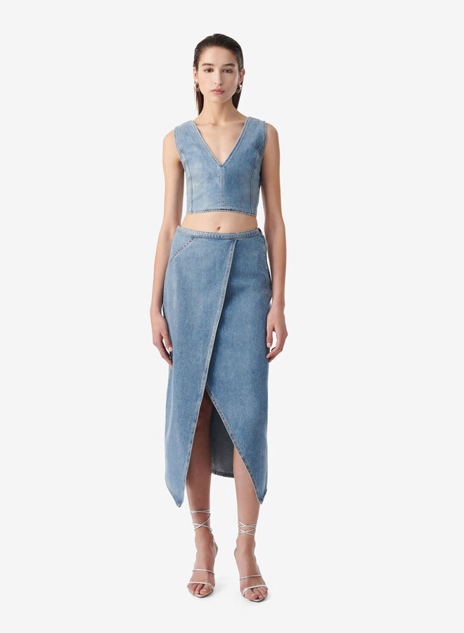 IRO- Illian Top- Crystal Blue