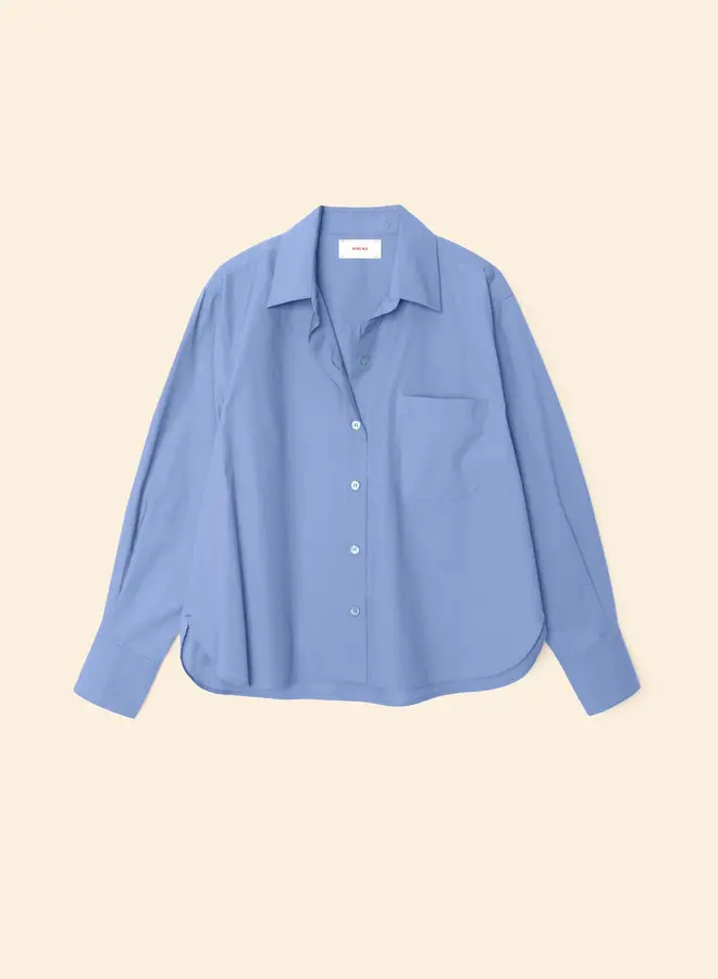 Xirena- Monroe Shirt- Cadet Blue
