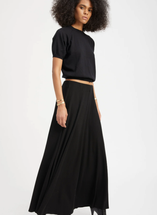 SPRWN- Brigitte Maxi Skirt- Black