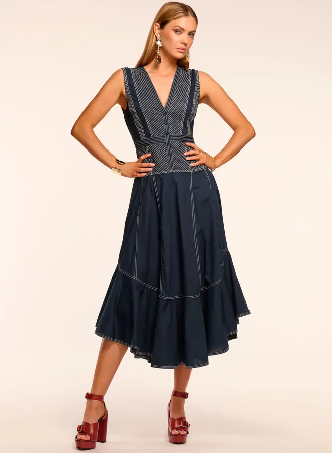 Ramy Brook- Grega Dress- Navy