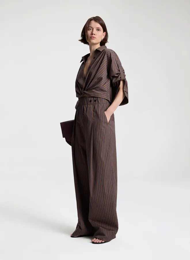 A.L.C.- Leo Top- Brown Multi