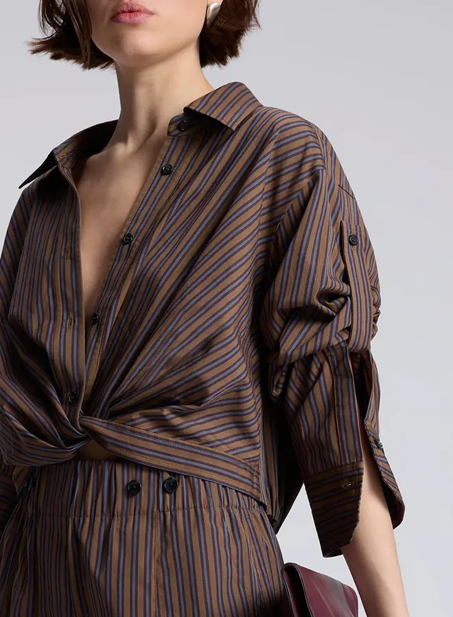 A.L.C.- Leo Top- Brown Multi