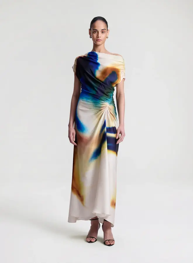 A.L.C.- Penny Dress- Lapis Multi