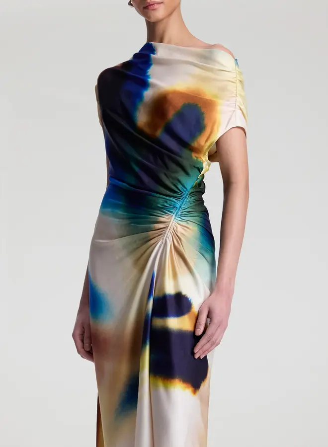 A.L.C.- Penny Dress- Lapis Multi