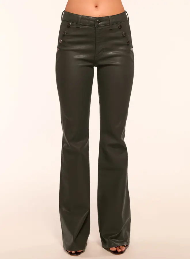 Ramy Brook- Coated Helena- Deep Olive Coated
