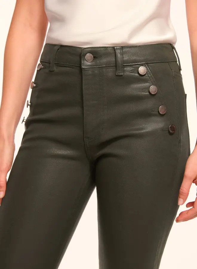 Ramy Brook- Coated Helena- Deep Olive Coated