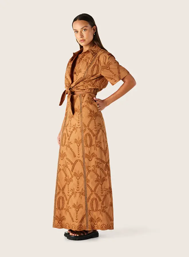Mos The Label- Alicia Maxi Skirt- Nutshell