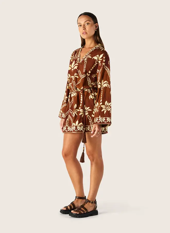 Mos The Label- Deia Print Mini Dress- Deia Print