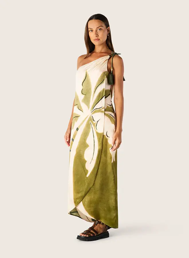 Mos The Label- Lorena Midi Dress- Lorena Print
