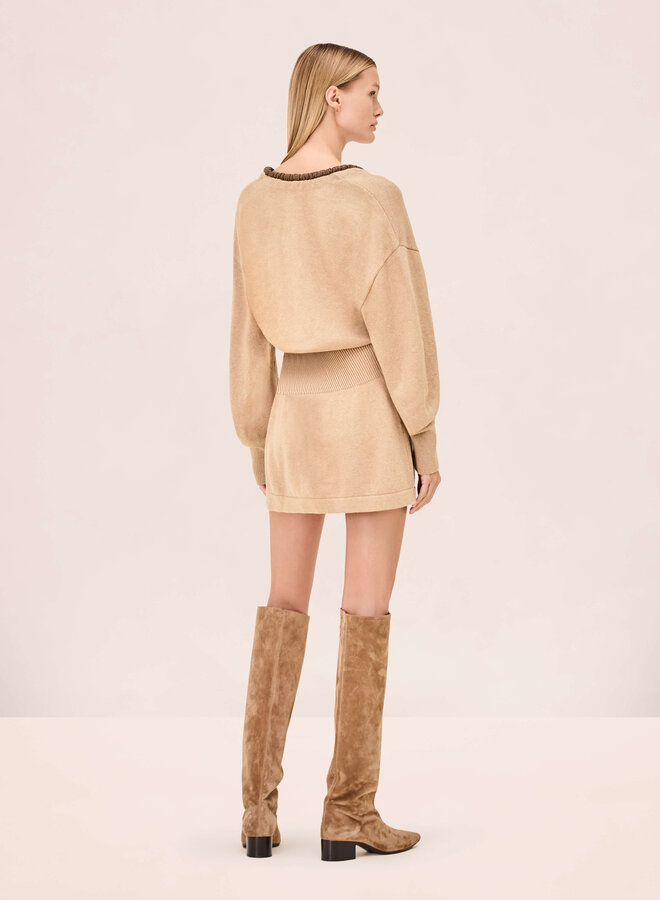 Alexis- Colby Dress- Tan/Brown
