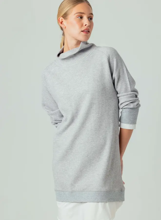 Sundays- Palma Dress- Light Heather Grey